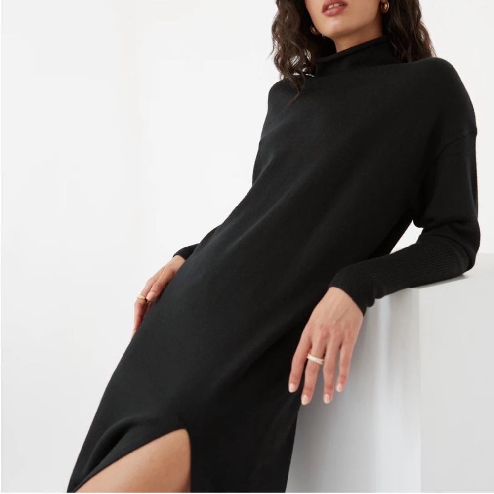 Wilfred Cyprie Knit Dress Black